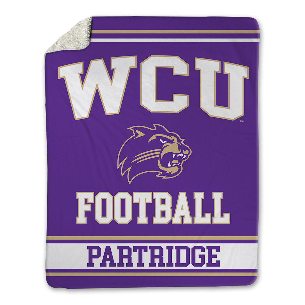 Western Carolina - NCAA Football : Kenyon Partridge - Blanket-0
