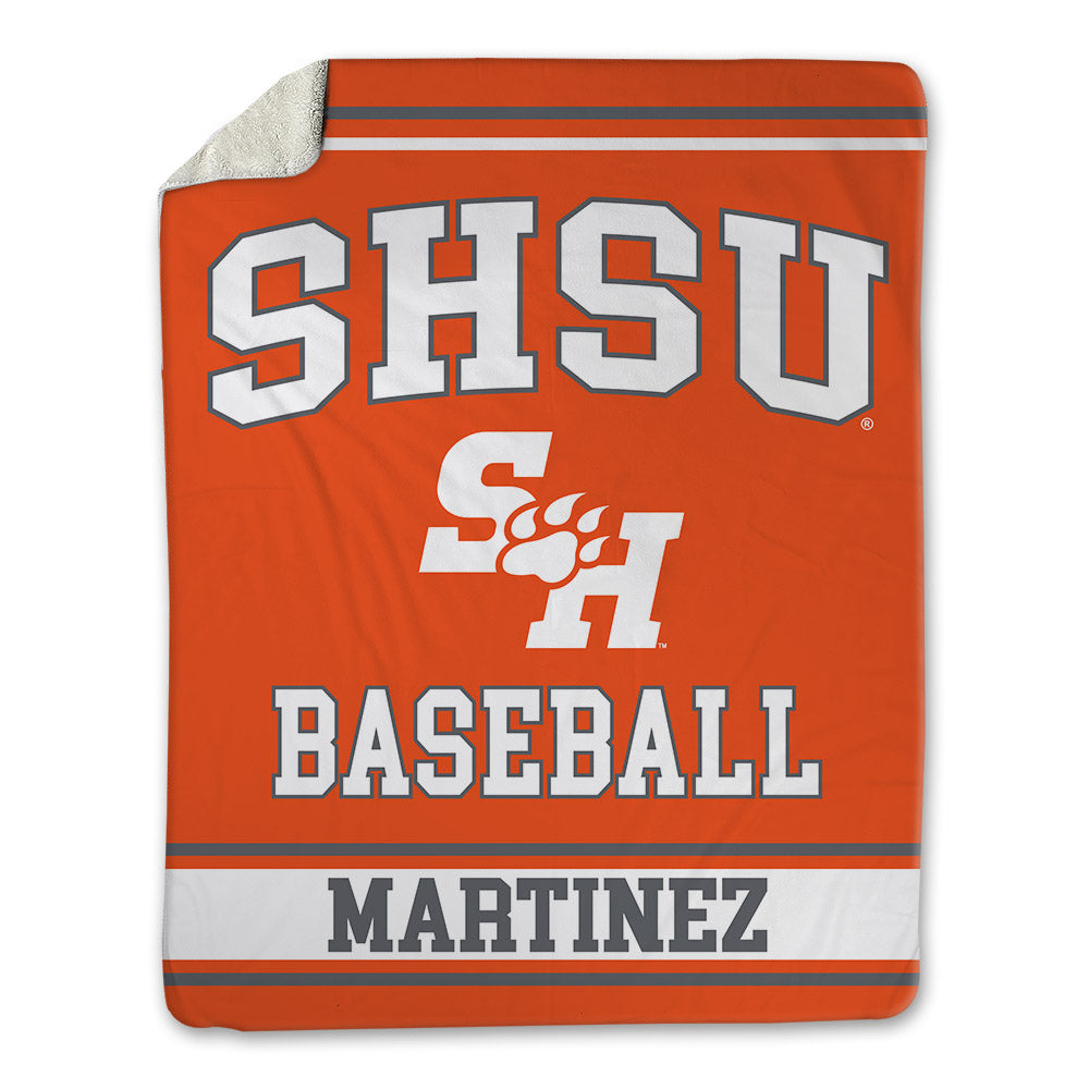 SHSU - NCAA Baseball : Jace Martinez - Blanket-0