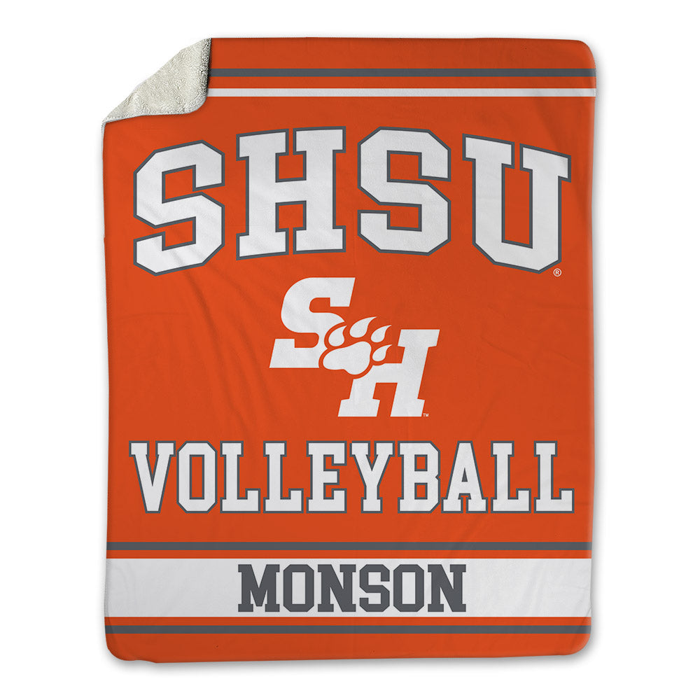 SHSU - NCAA Women's Volleyball : Chloe Monson - Blanket-0