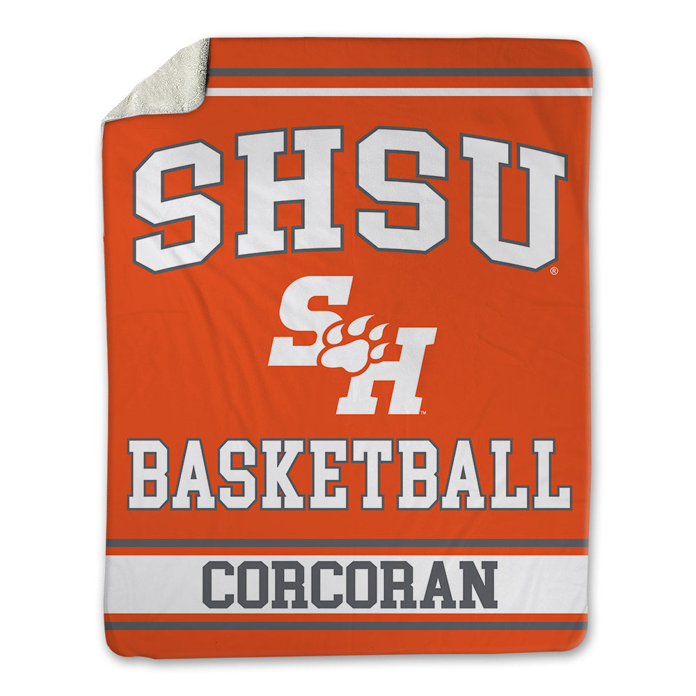 SHSU - NCAA Women's Basketball : annika corcoran - Blanket-0