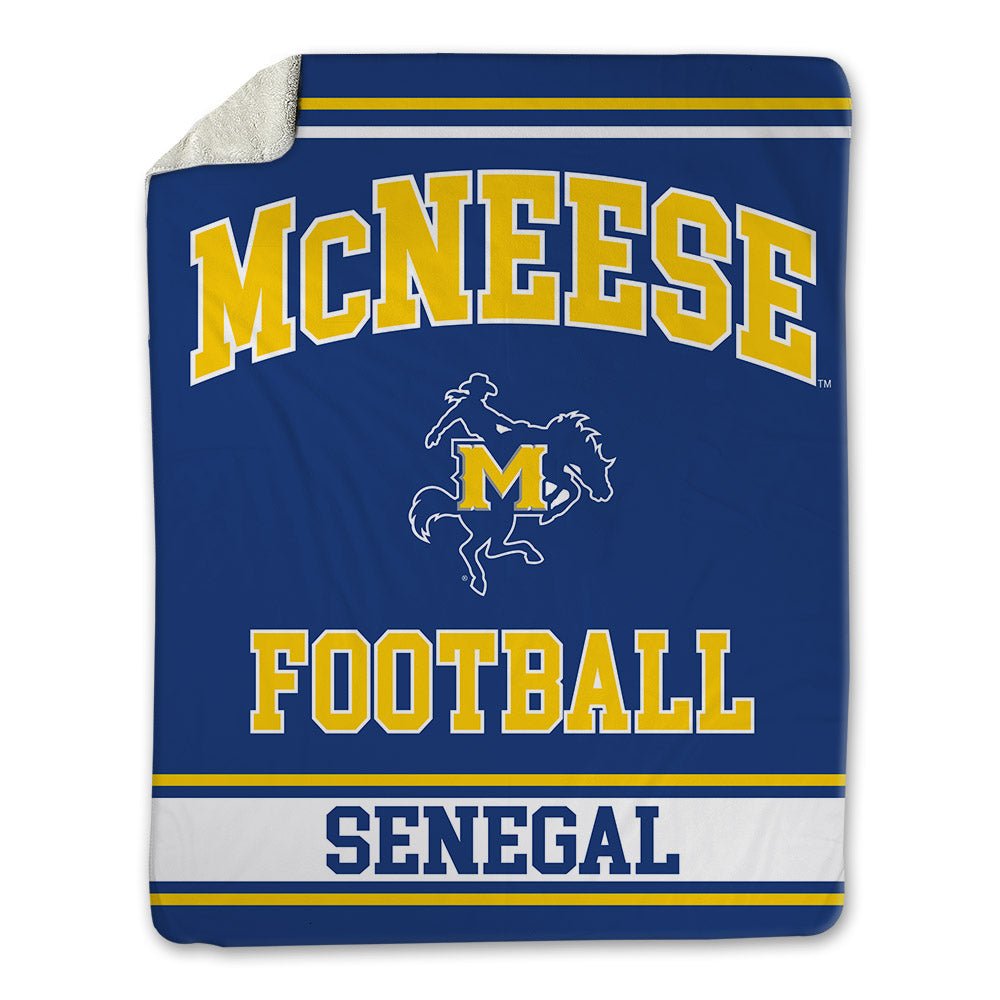 McNeese State - NCAA Football : Kameran Senegal - Blanket-0