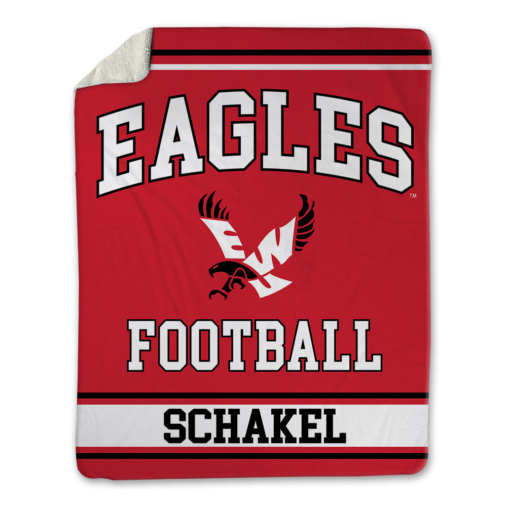 Eastern Washington - NCAA Football : Jake Schakel - Blanket-0