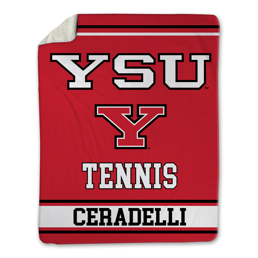 Youngstown State - NCAA Men's Tennis : Matteo Ceradelli - Blanket-0