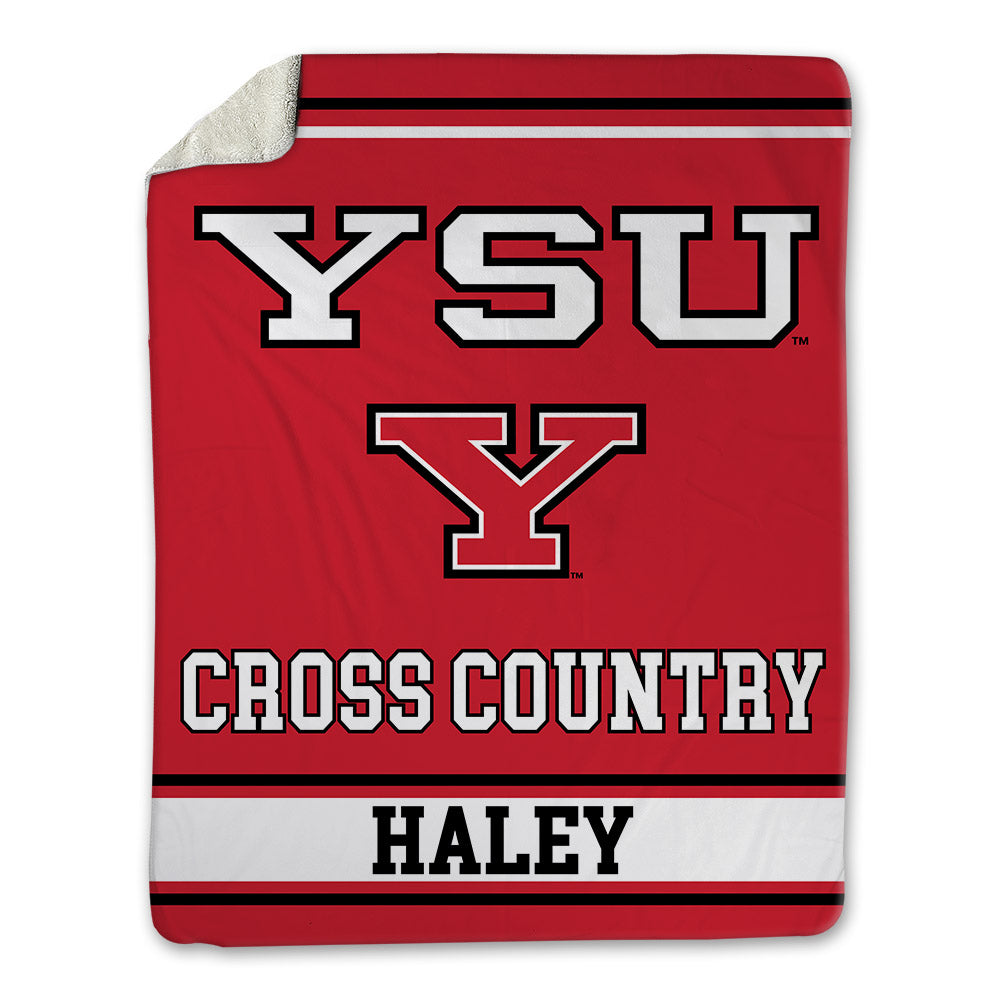 Youngstown State - NCAA Men's Cross Country : Zac Haley - Blanket-0