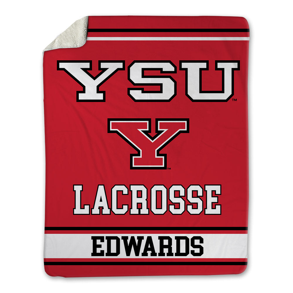 Youngstown State - NCAA Women's Lacrosse : Alyssa Edwards - Blanket-0