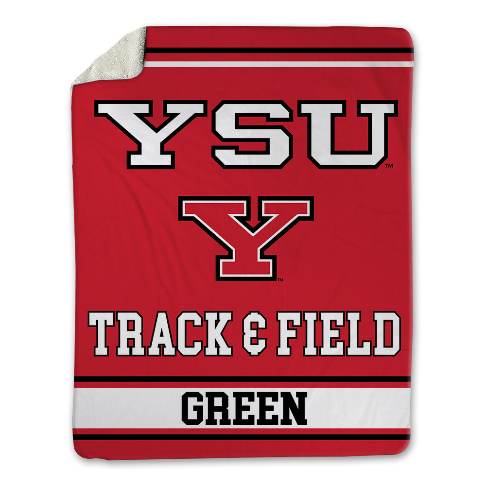 Youngstown State - NCAA Men's Track & Field : Brayden Green - Blanket-0