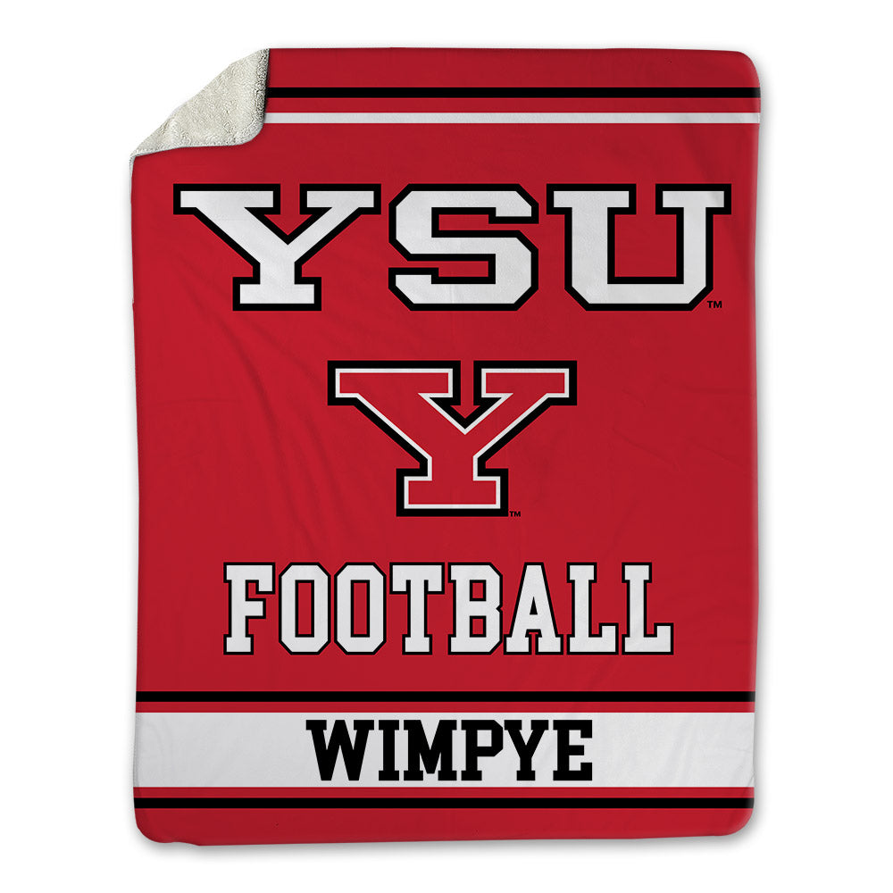 Youngstown State - NCAA Football : Justin Wimpye - Blanket-0