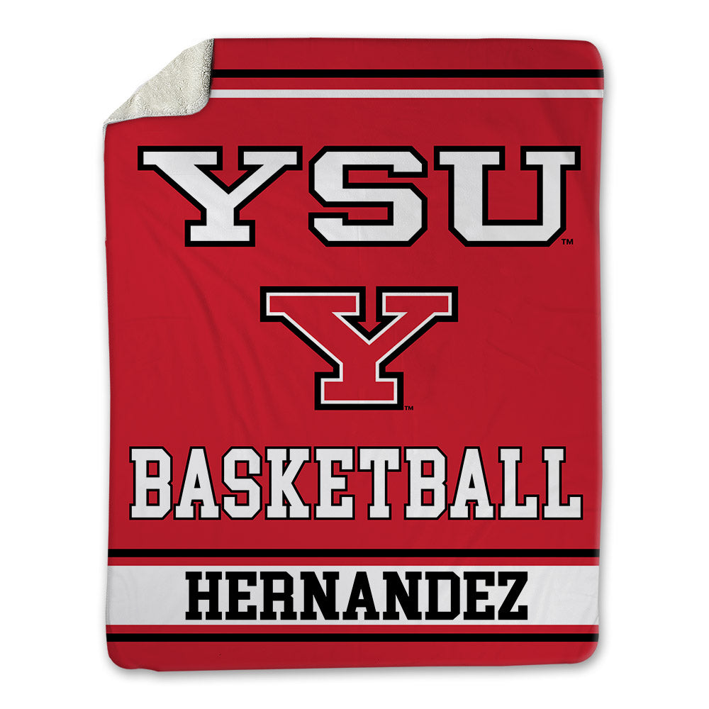 Youngstown State - NCAA Women's Basketball : Paulina Hernandez - Blanket-0