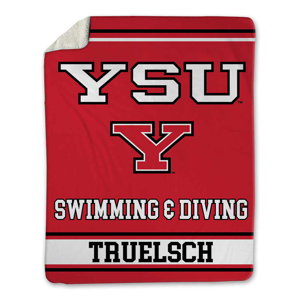 Youngstown State - NCAA Women's Swimming & Diving : Jordan Truelsch - Blanket-0