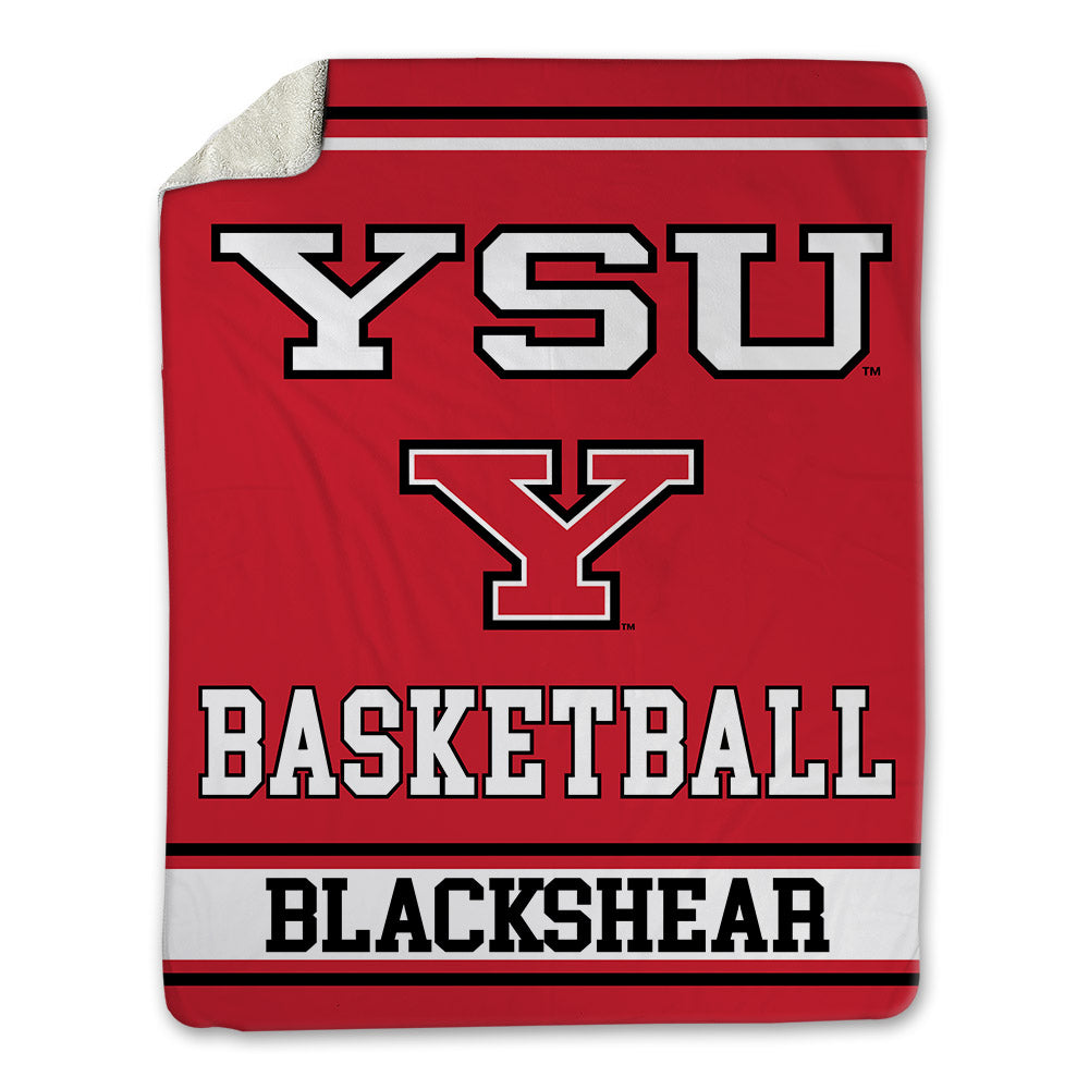 Youngstown State - NCAA Men's Basketball : Tae Blackshear - Blanket-0