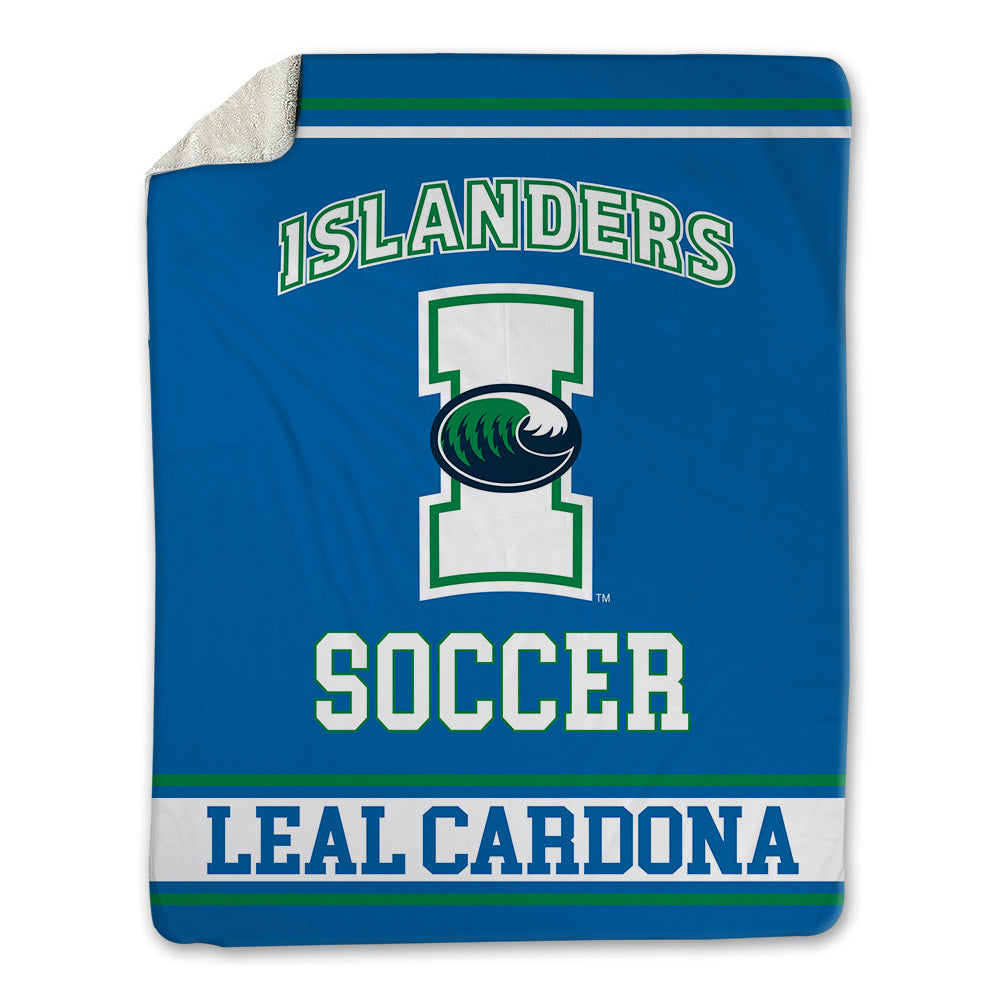 Texas A&M Corpus Christi - NCAA Women's Soccer : Cilia Leal Cardona - Blanket-0