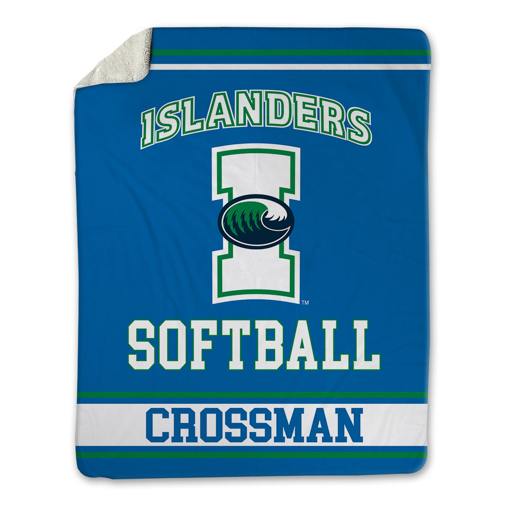 Texas A&M Corpus Christi - NCAA Softball : Katelyn Crossman - Blanket-0