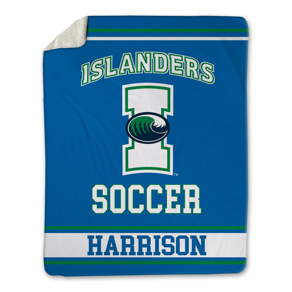 Texas A&M Corpus Christi - NCAA Women's Soccer : Hayven Harrison - Blanket-0
