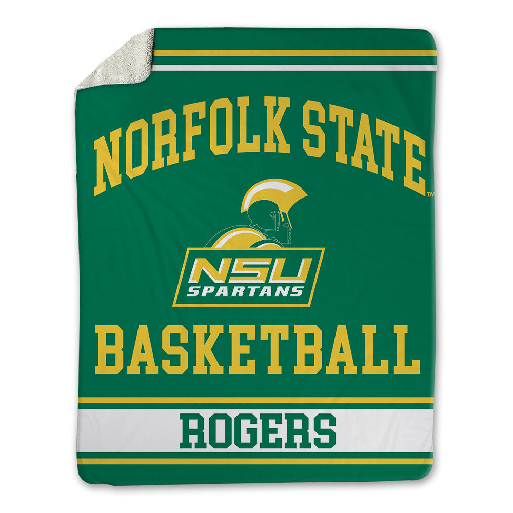 Norfolk State - NCAA Women's Basketball : Iyanna Rogers - Blanket-0
