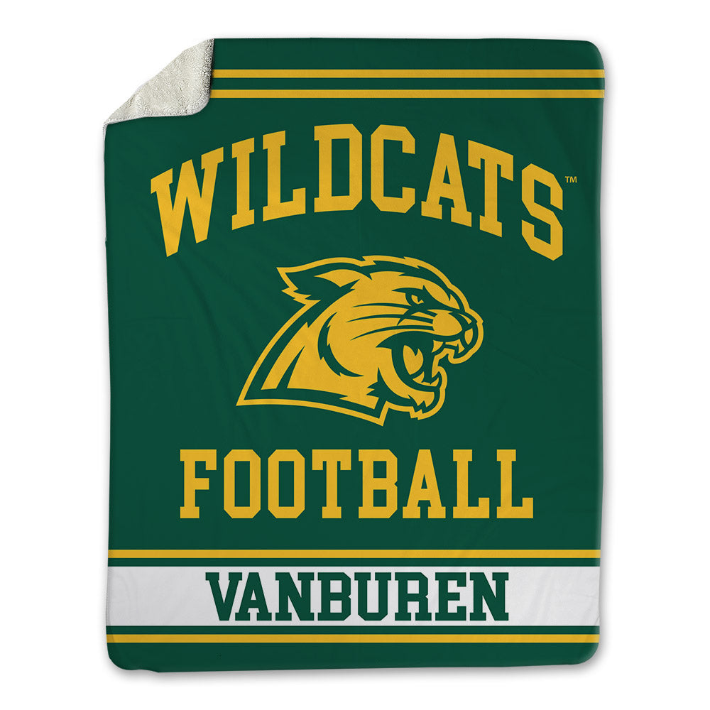 Northern Michigan - NCAA Football : Eli VanBuren - Blanket-0