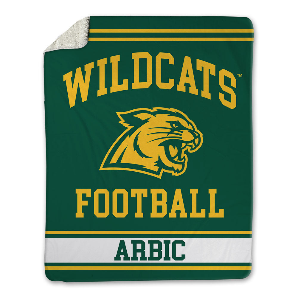 Northern Michigan - NCAA Football : Evan Arbic - Blanket-0
