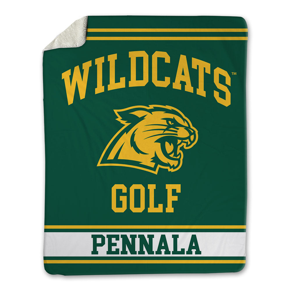 Northern Michigan - NCAA Men's Golf : Levi Pennala - Blanket-0