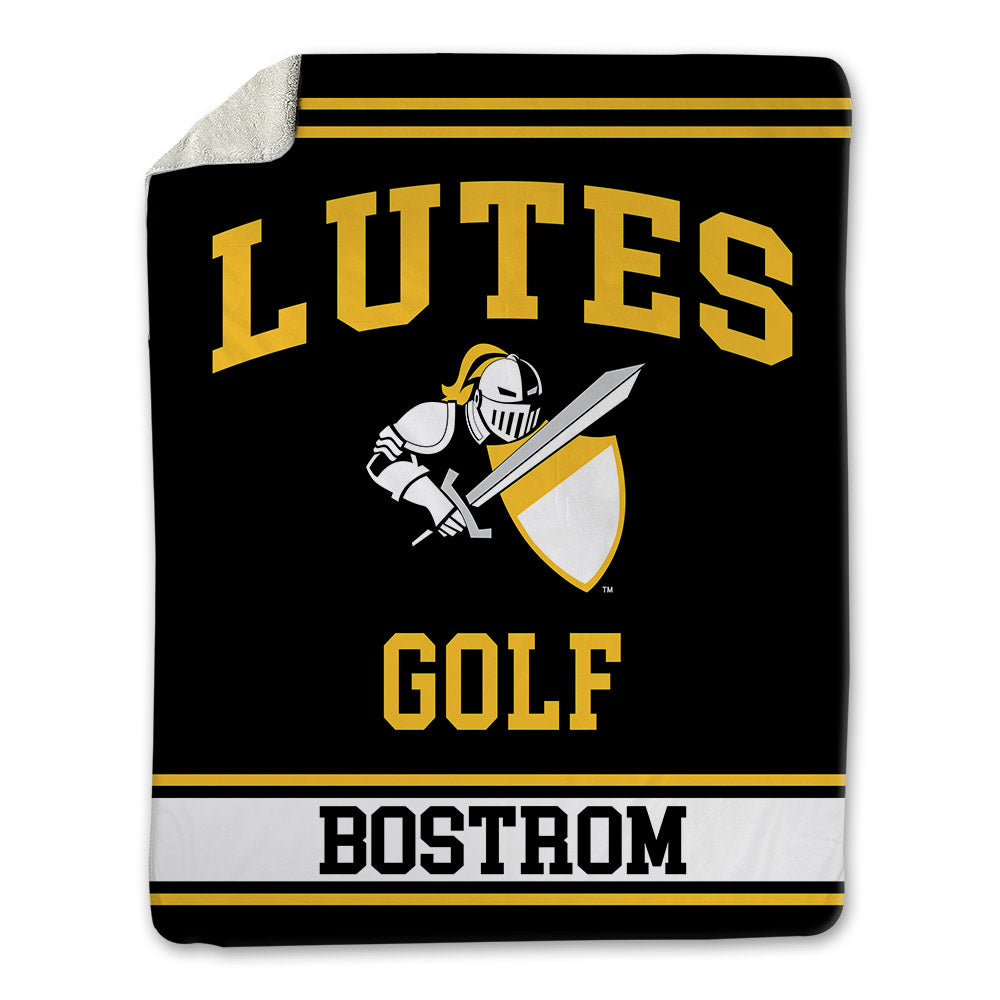 PLU - NCAA Men's Golf : Soren Bostrom - Blanket-0