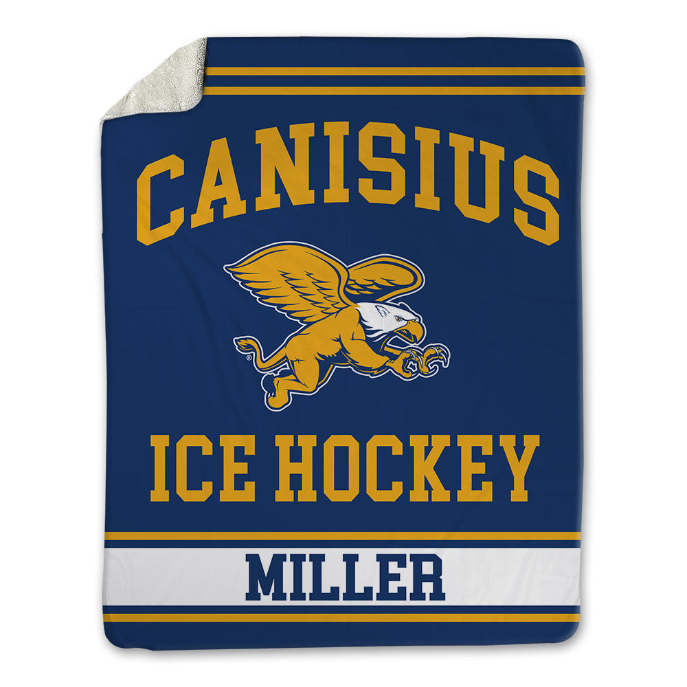 Canisius - NCAA Men's Ice Hockey : Cole Miller - Blanket-0