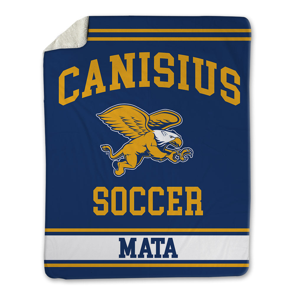 Canisius - NCAA Men's Soccer : Glodie Mata - Blanket-0