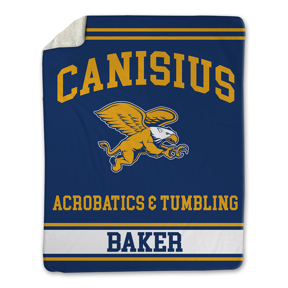 Canisius - NCAA Acrobatics & Tumbling : Julie Baker - Blanket-0