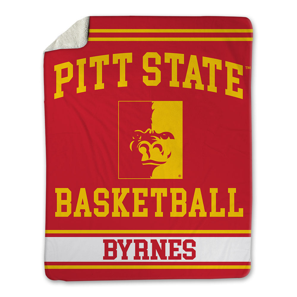 Pitt State - NCAA Women's Basketball : Amanda Byrnes - Blanket-0