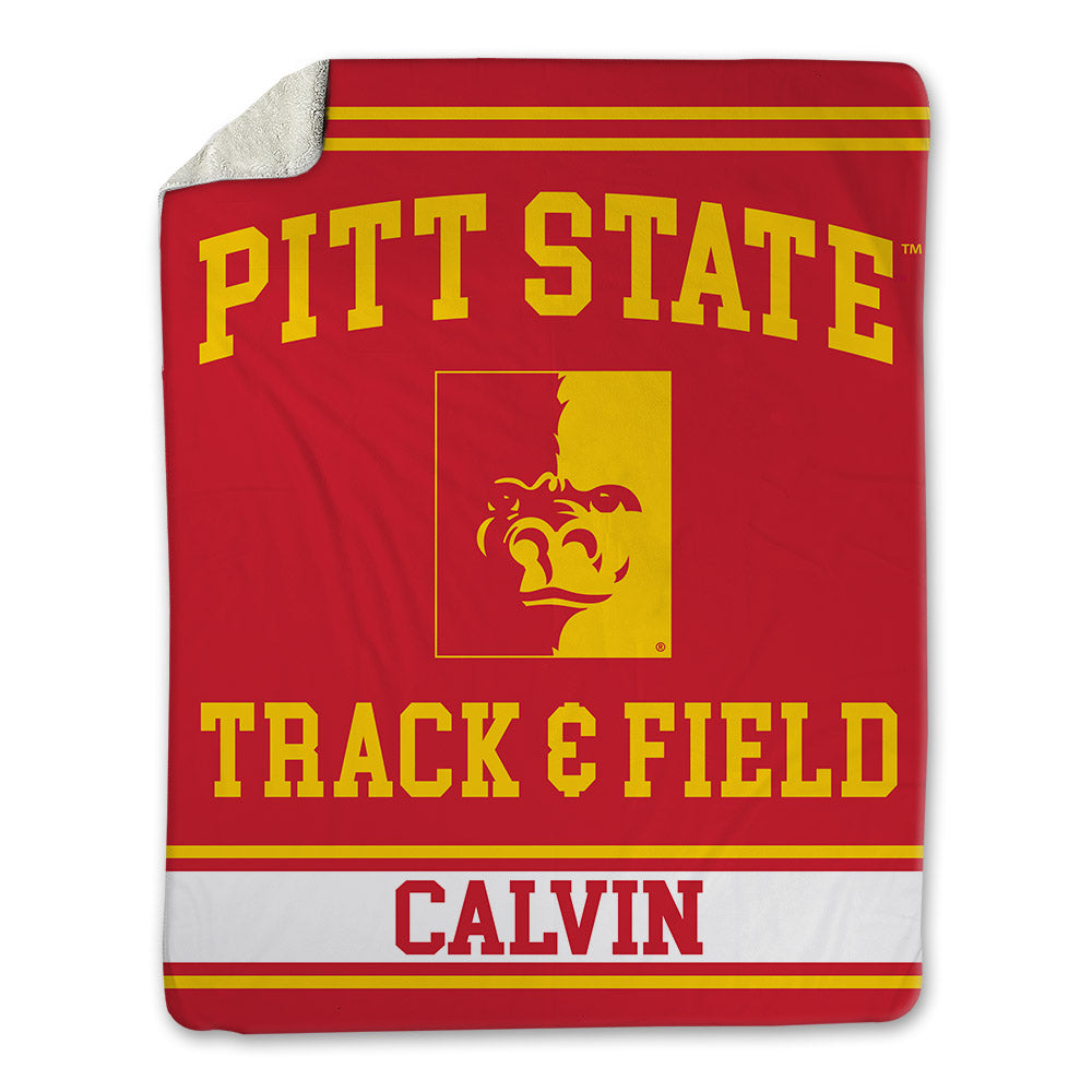 Pitt State - NCAA Men's Track & Field : Caleb Calvin - Blanket-0