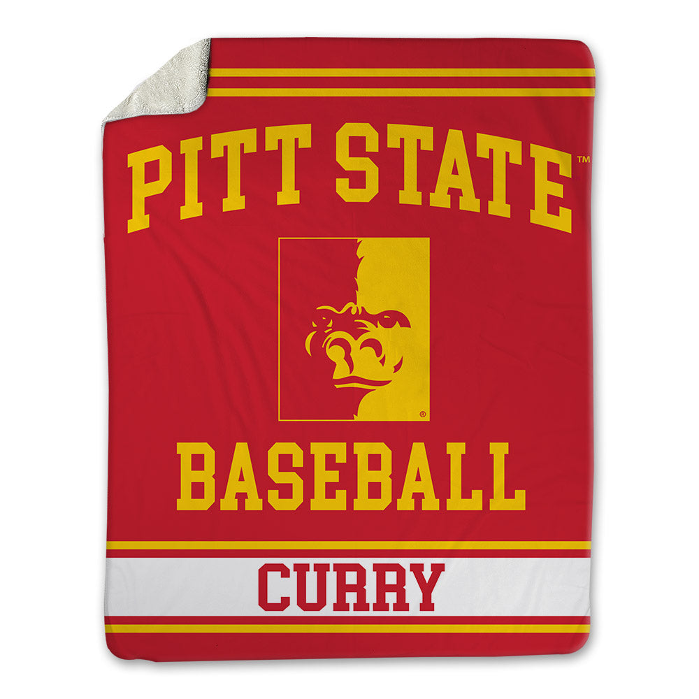 Pitt State - NCAA Baseball : Ryker Curry - Blanket-0