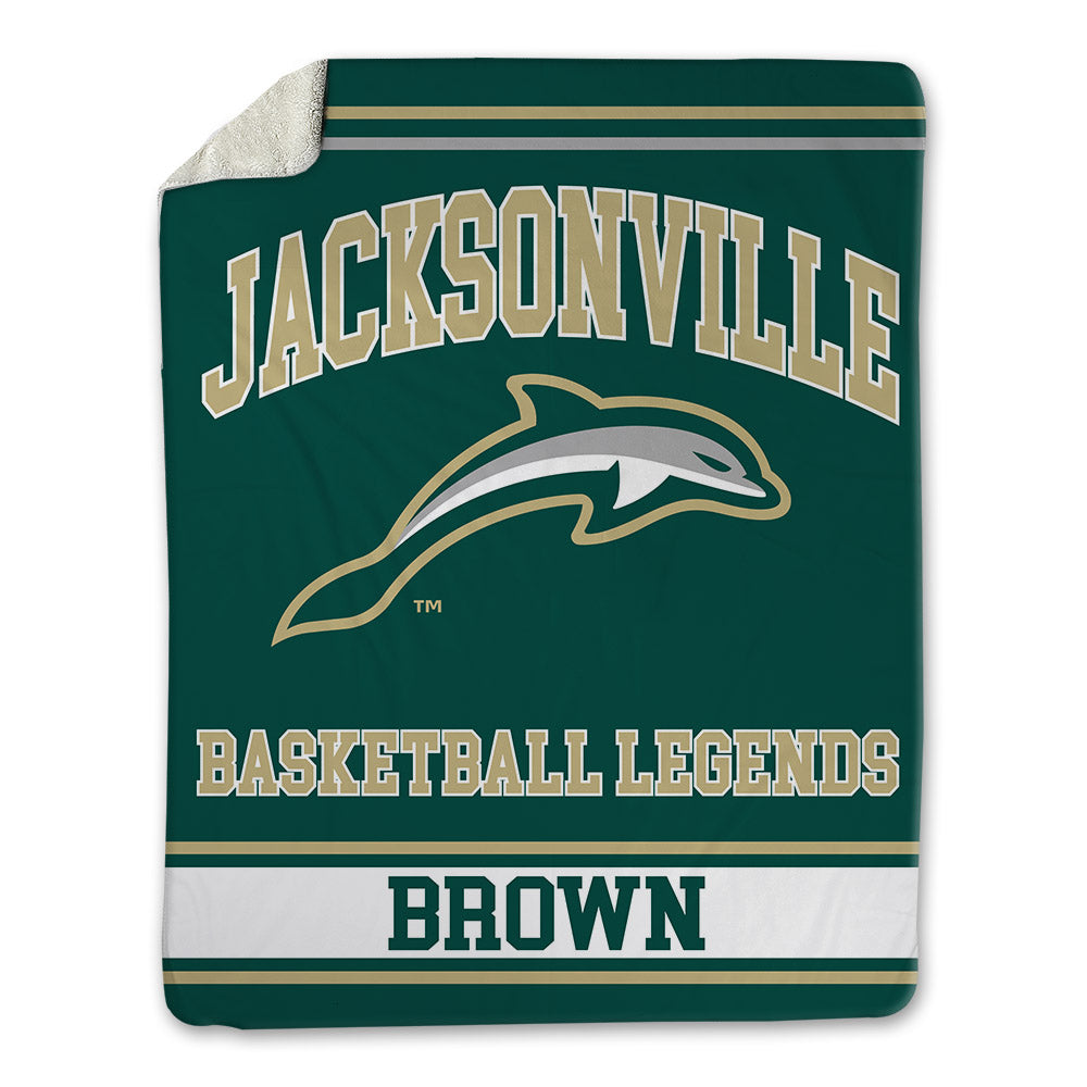 Jacksonville - Men's Basketball Legends : Dee Brown - Blanket-0