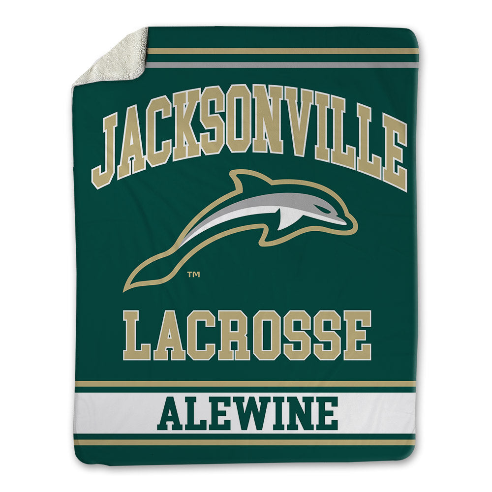 Jacksonville - NCAA Women's Lacrosse : Elia Alewine - Blanket-0