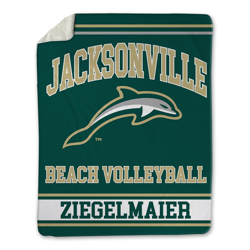 Jacksonville - NCAA Beach Volleyball : Colleen Ziegelmaier - Blanket-0