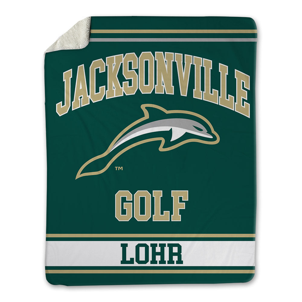 Jacksonville - NCAA Men's Golf : Brandon Lohr - Blanket-0