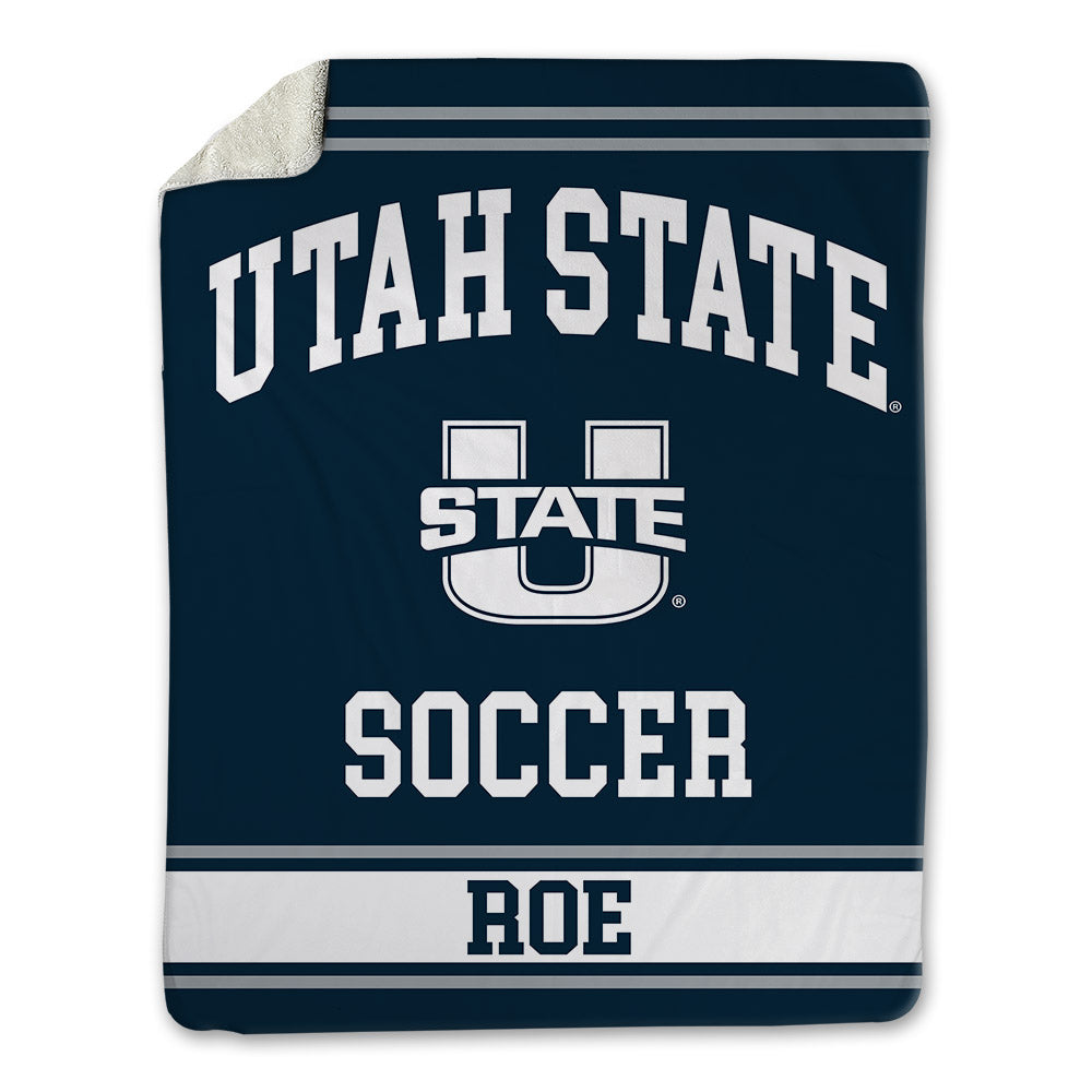 Utah State - NCAA Women's Soccer : Hannah Roe - Blanket-0