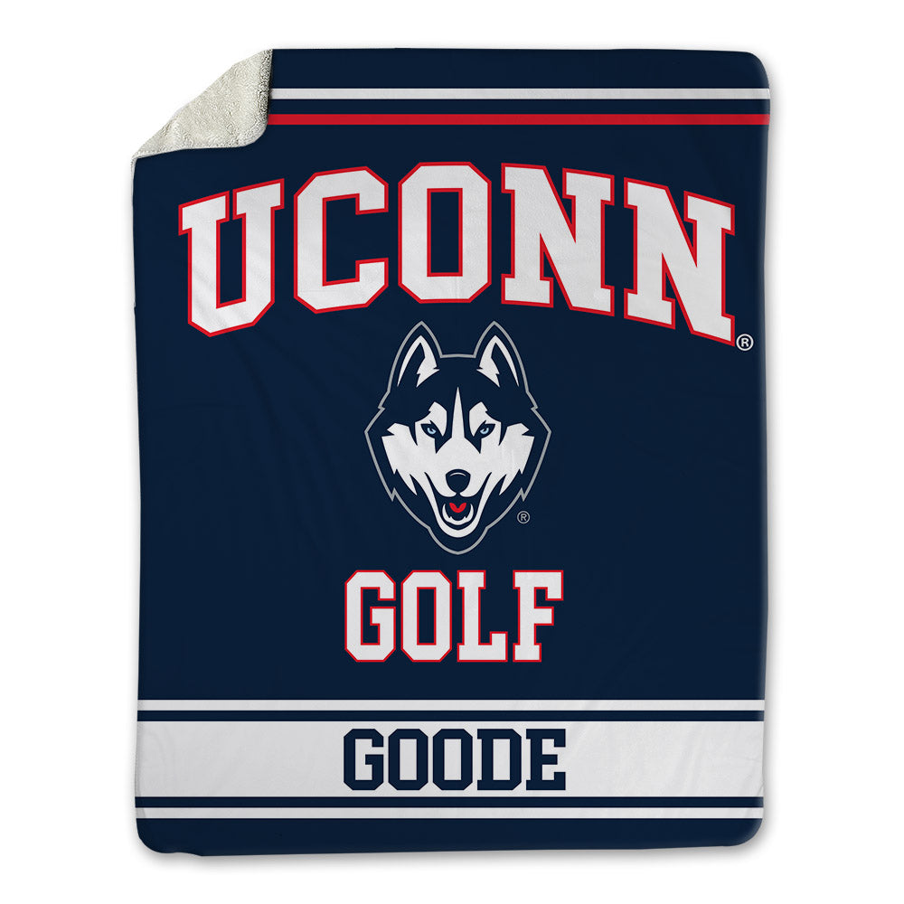 UConn - NCAA Men's Golf : Connor Goode - Blanket-0