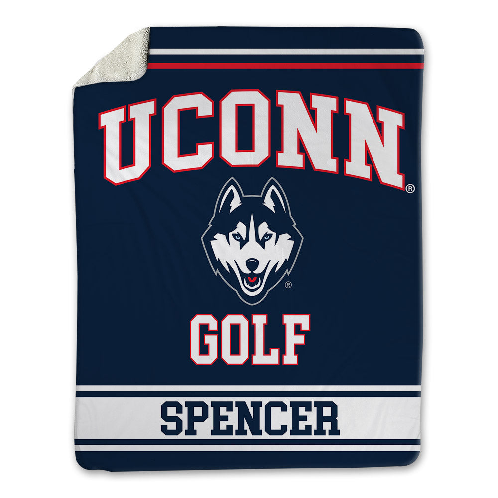 UConn - NCAA Men's Golf : Colin Spencer - Blanket-0