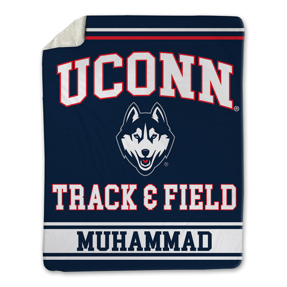 UConn - NCAA Men's Track & Field : Enaji Muhammad - Blanket-0