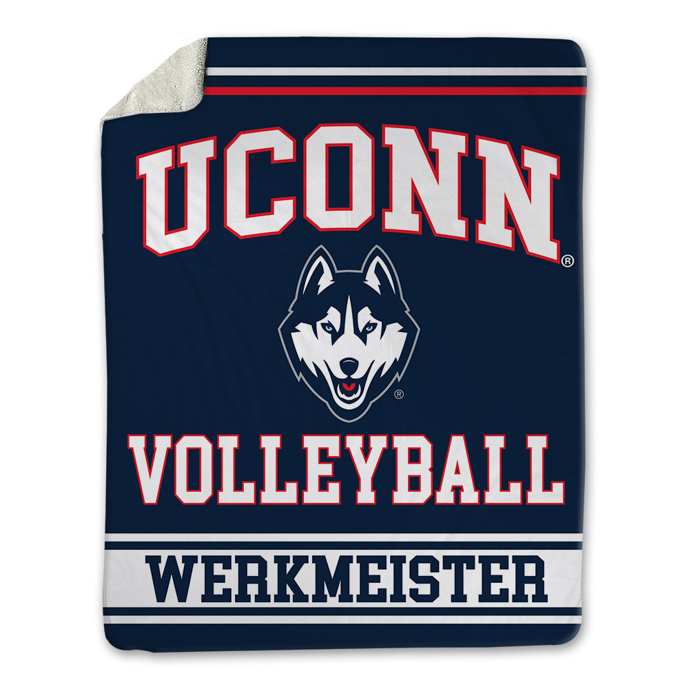 UConn - NCAA Women's Volleyball : Emma Werkmeister - Blanket-0