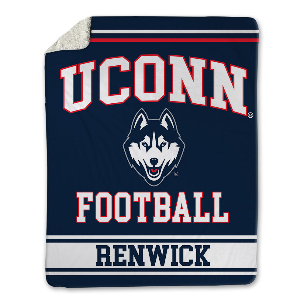 UConn - NCAA Football : Amir Renwick - Blanket-0