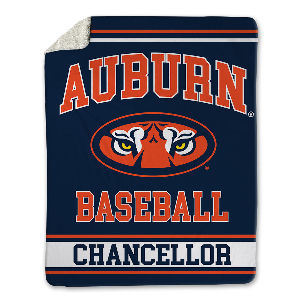 Auburn - NCAA Baseball : Abe Chancellor - Blanket-0