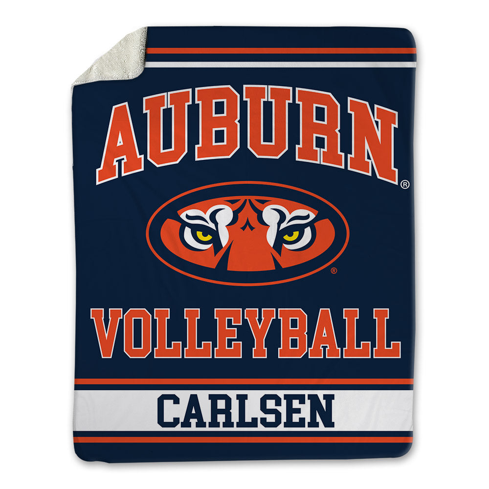 Auburn - NCAA Women's Volleyball : baileigh carlsen - Blanket-0