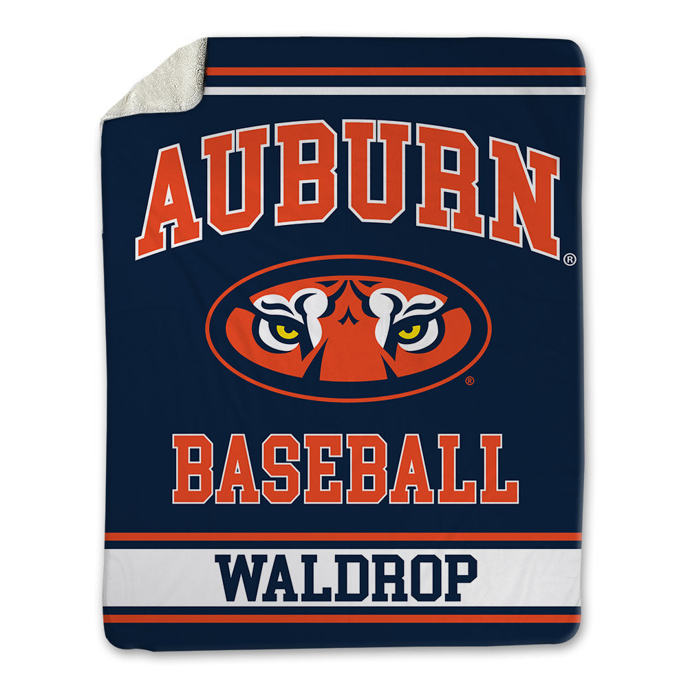 Auburn - NCAA Baseball : Tanner Waldrop - Blanket-0