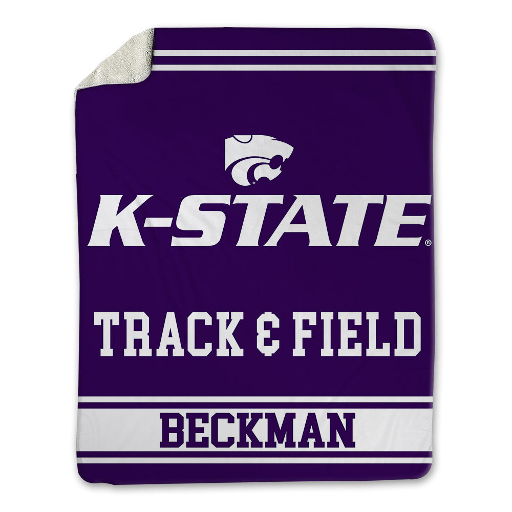 Kansas State - NCAA Men's Track & Field : Logan Beckman - Blanket-0