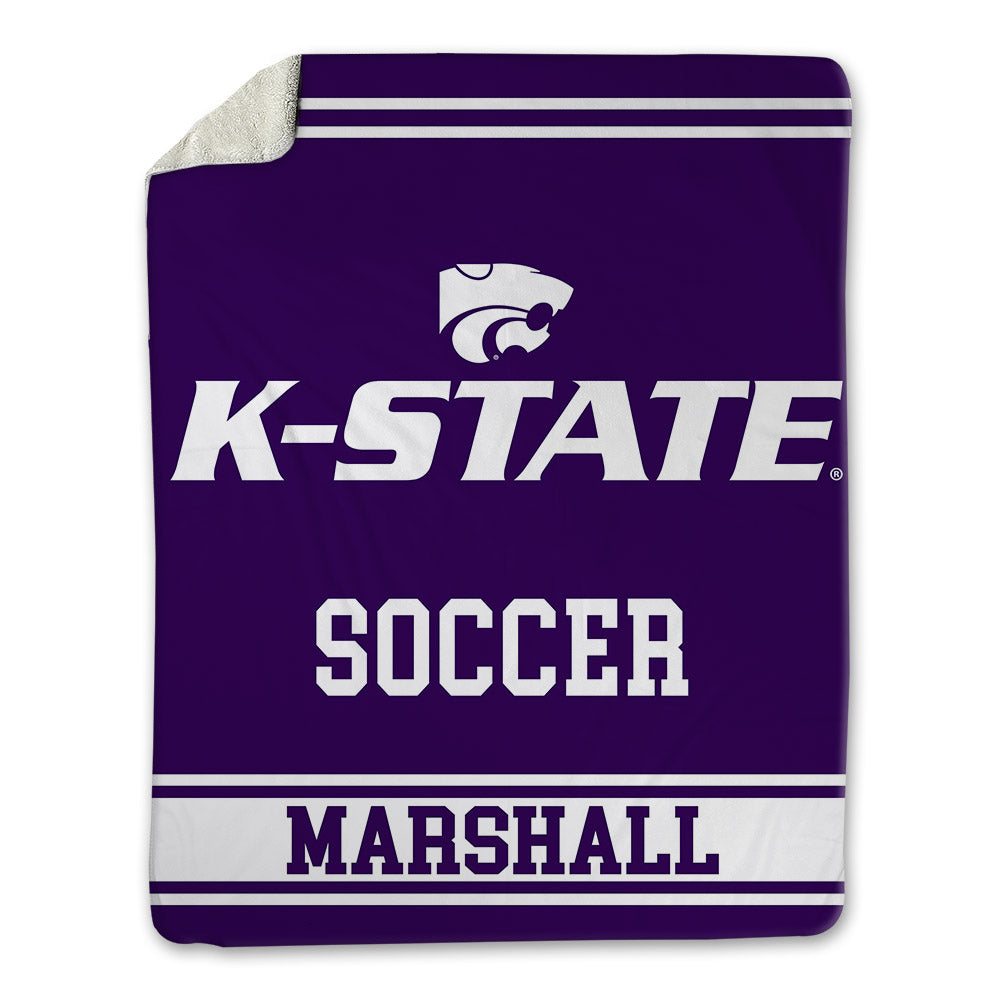 Kansas State - NCAA Women's Soccer : Allison Marshall - Blanket-0