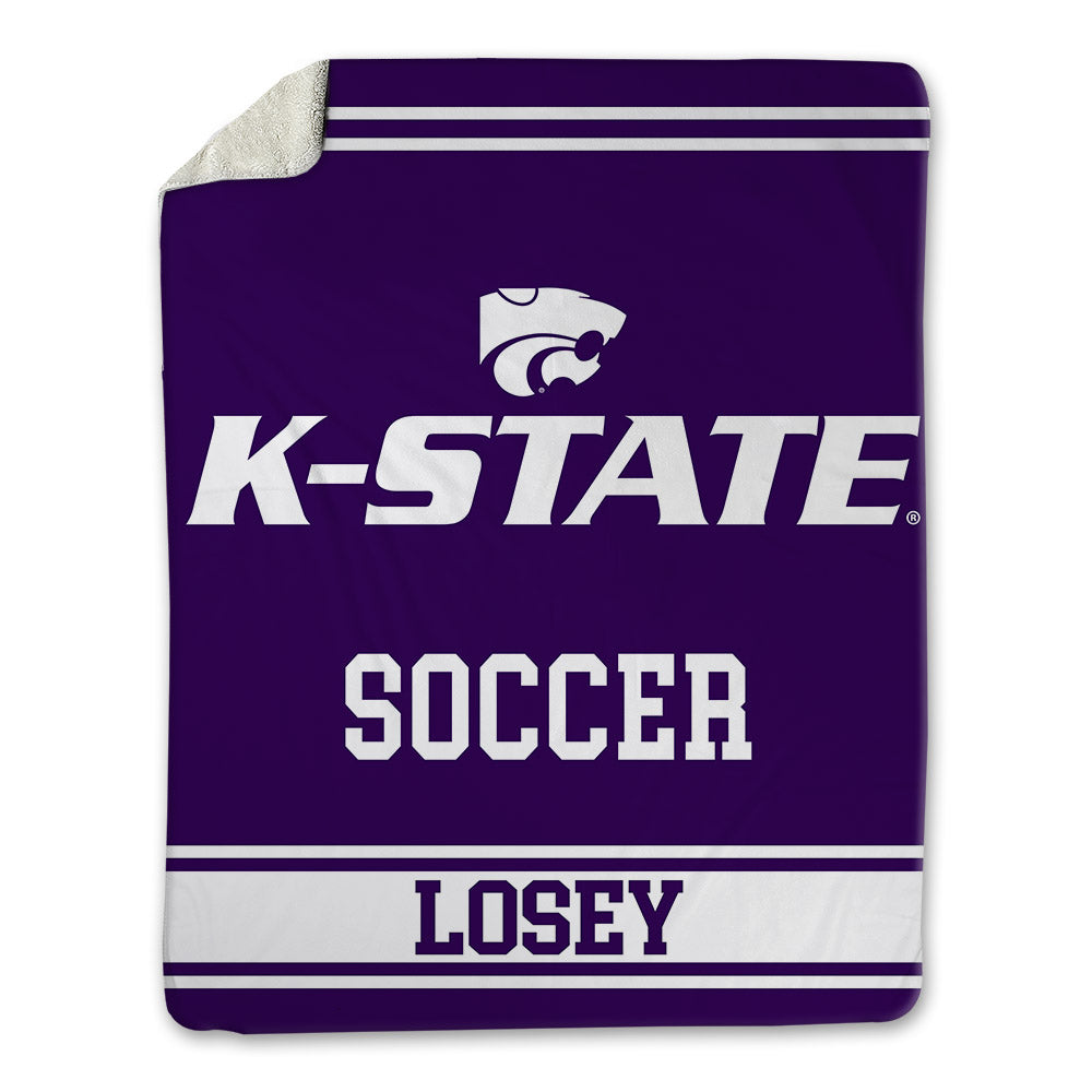 Kansas State - NCAA Women's Soccer : Jordan Losey - Blanket-0