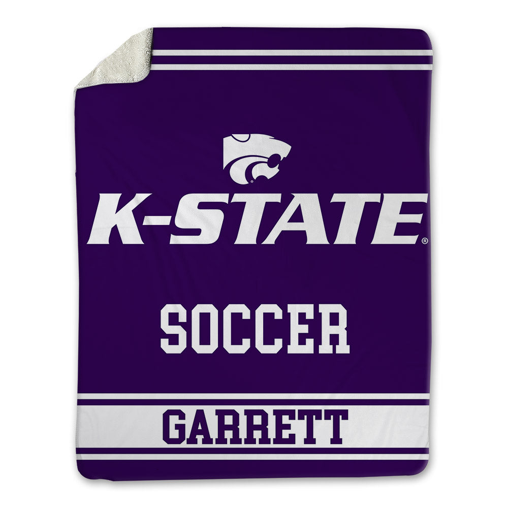 Kansas State - NCAA Women's Soccer : Ava Garrett - Blanket-0