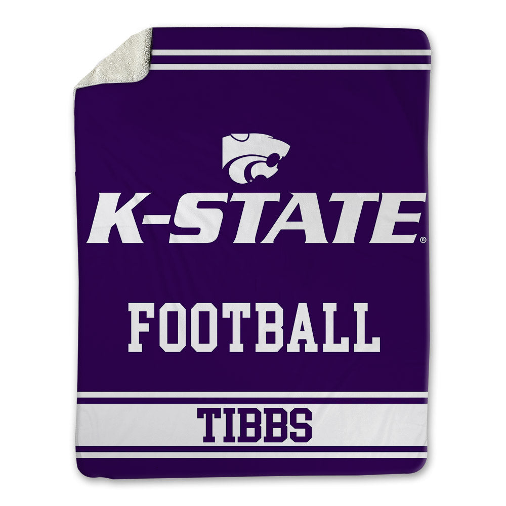 Kansas State - NCAA Football : Jaron Tibbs - Blanket-0