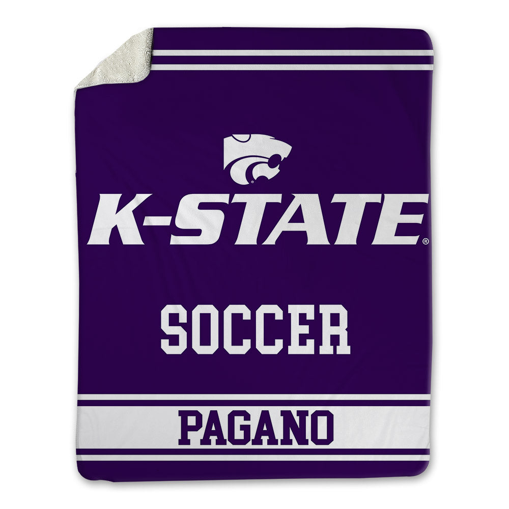 Kansas State - NCAA Women's Soccer : Anna Pagano - Blanket-0