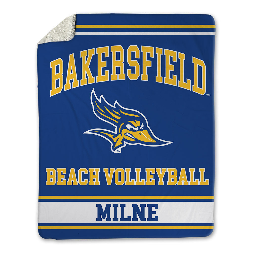 CSU Bakersfield - NCAA Beach Volleyball : Katey Milne - Blanket-0