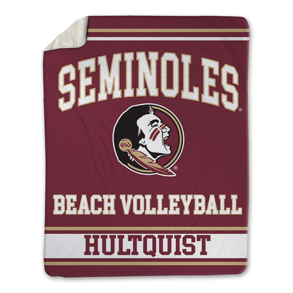 FSU - NCAA Beach Volleyball : Kenzie Hultquist - Blanket-0