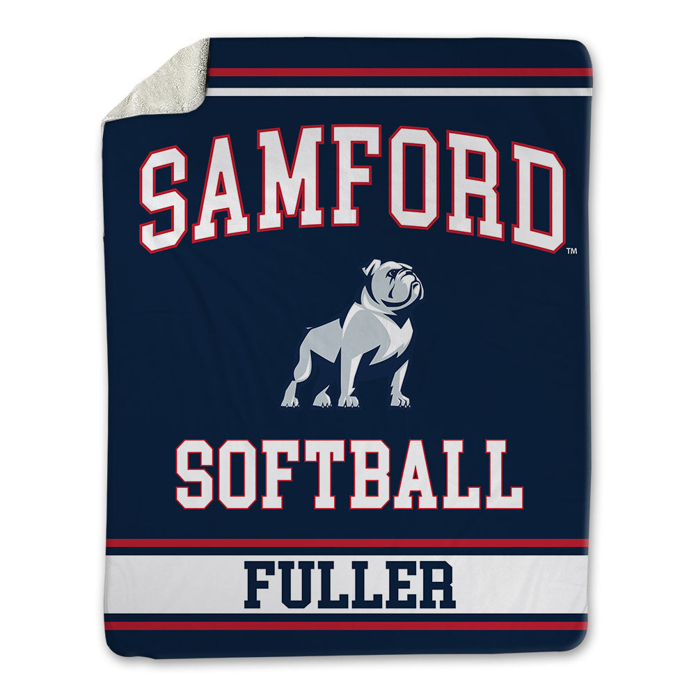 Samford - NCAA Softball : Karley Fuller - Blanket-0